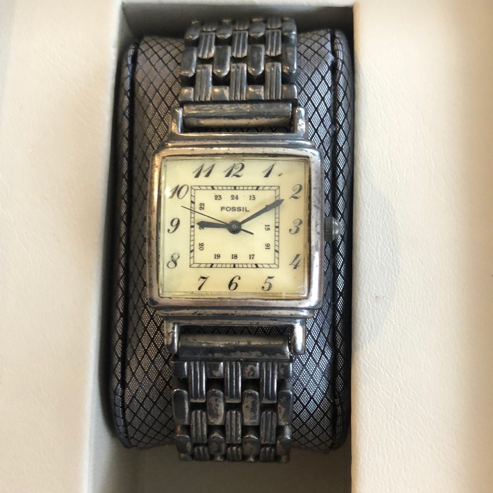 FOSSIL Old World Square Face Watch